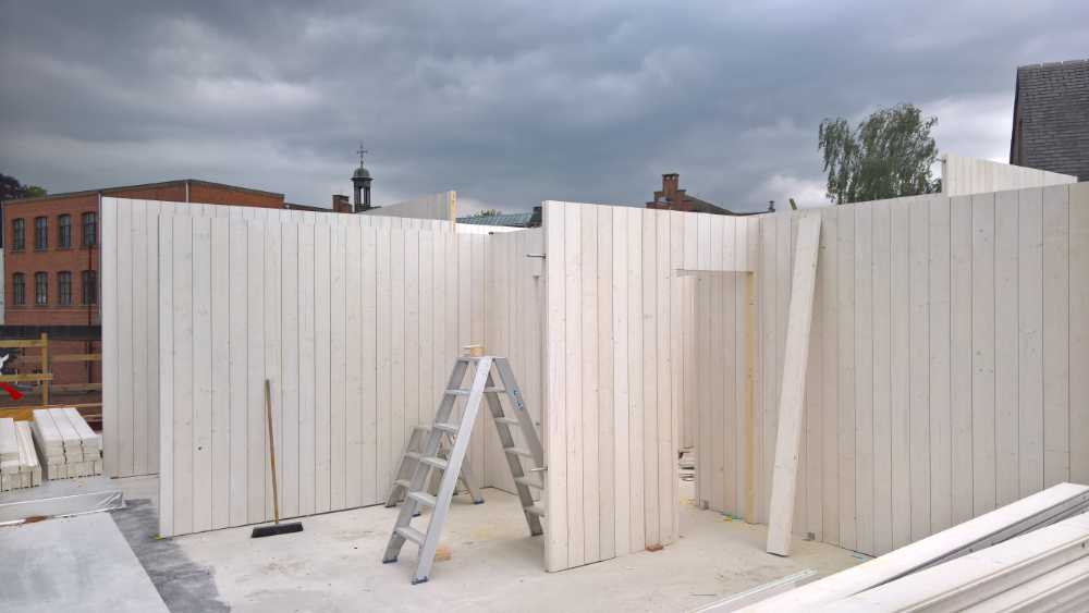 CLT houtschakelbouw systimber