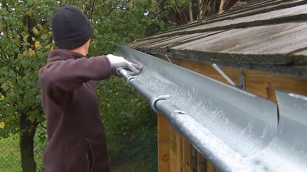 goot remplacer gouttière plaatsen
