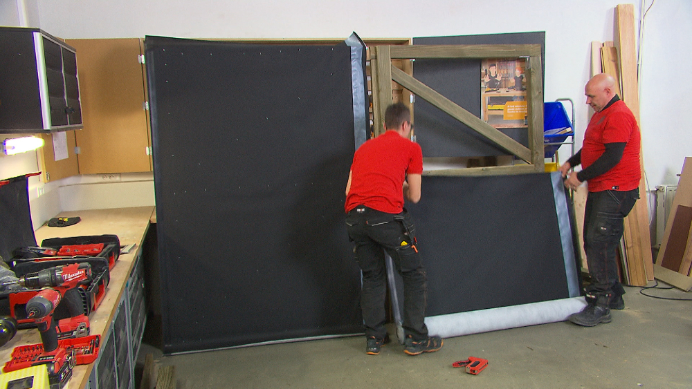 geveldoek tuinpoort maken