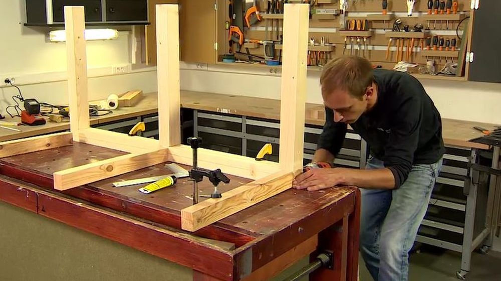 onderstel regenton zelfgemaakt