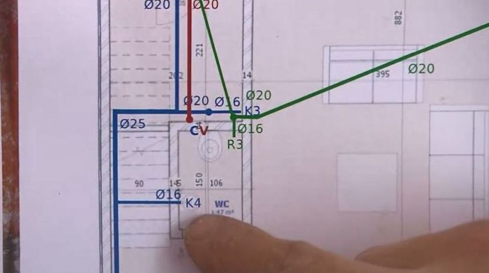 legplan sanitair zelf leggen