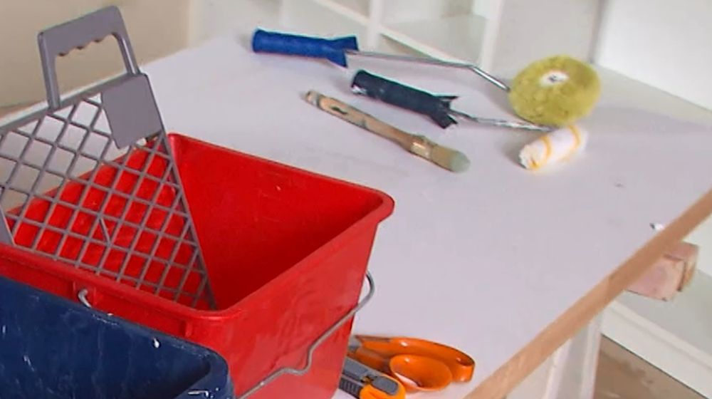 materiaal plafond schilderen