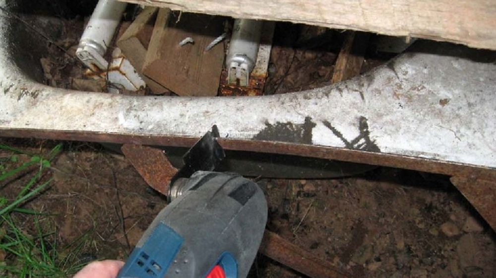 multitool tronçonner métal