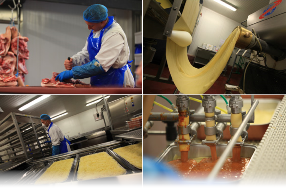 Chez Farniente, Christeyns a un expert pour chacune des zones alimentaires, toutes exigeantes des propres approches de nettoyages