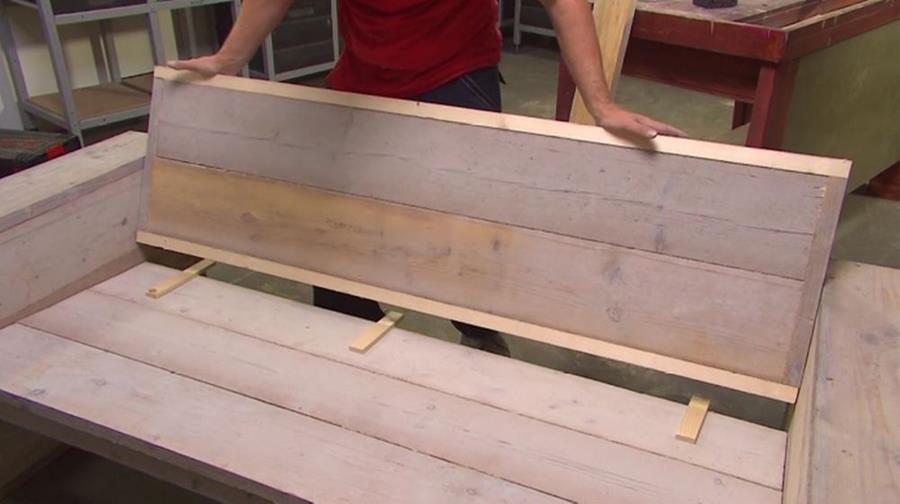 leuning dossier propre banc de jardin