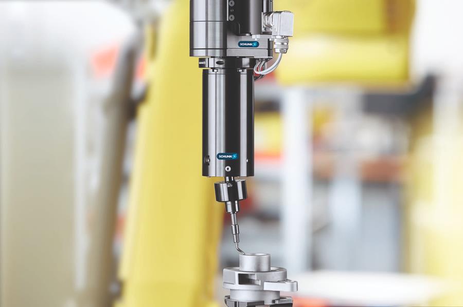 SCHUNK biedt gereedschappen voor het automatiseren van ontbraamwerkzaamheden. Het doel: perfecte ontbramingen, hogere kostenefficiëntie, en ergonomischer werkstations