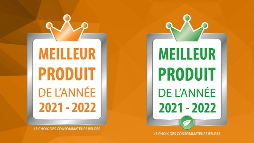 Awards Meilleur Produit de l'Année Belgique 2021-2022 - Dobbit