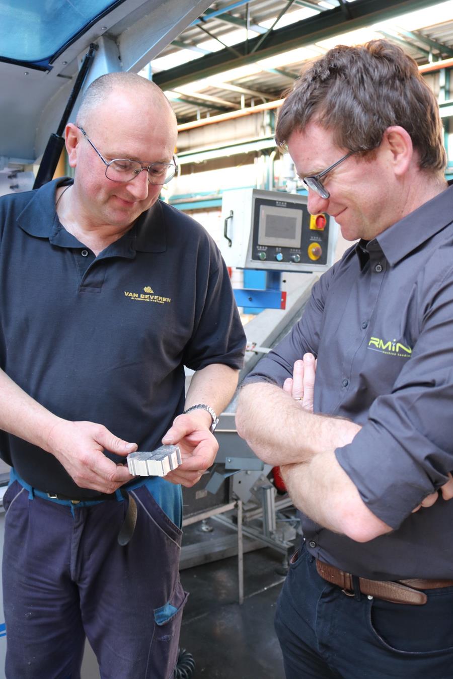 Afgewerkt product bij Van Beveren