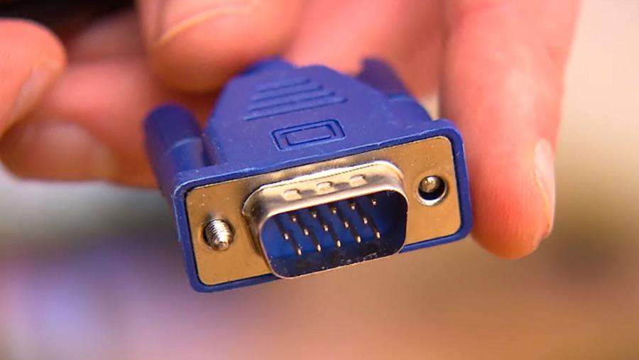 tv pc verbinden vga kabel