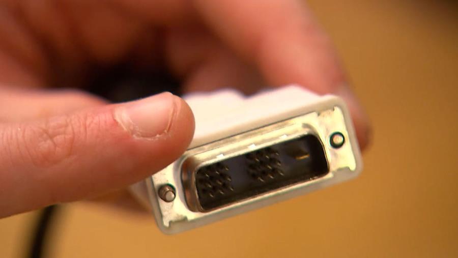 tv pc verbinden dvi kabel