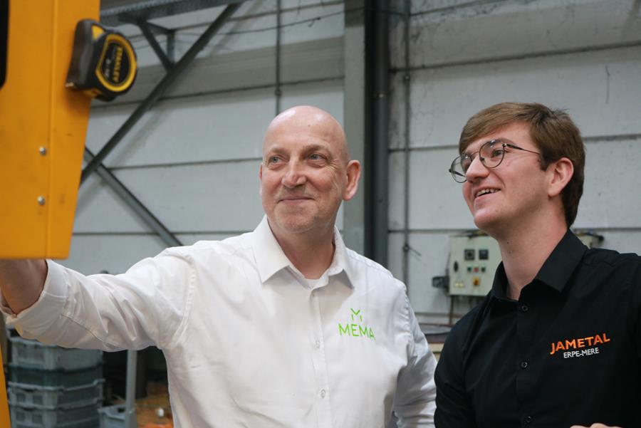 Herwig Van Woensel (MEMA) en Maxim Janssens
