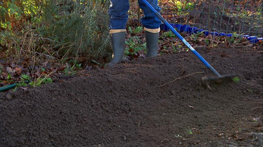 Hügelbedden in de moestuin