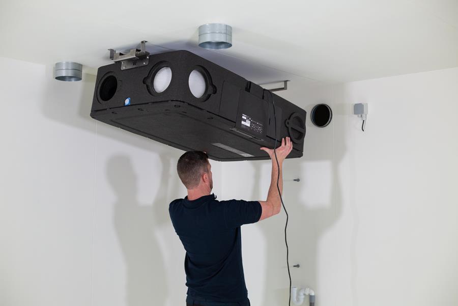 Flux+ Flat installatie Renson