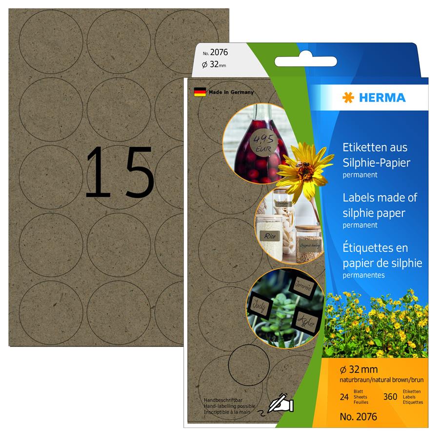 Etiket Herma 15 rond