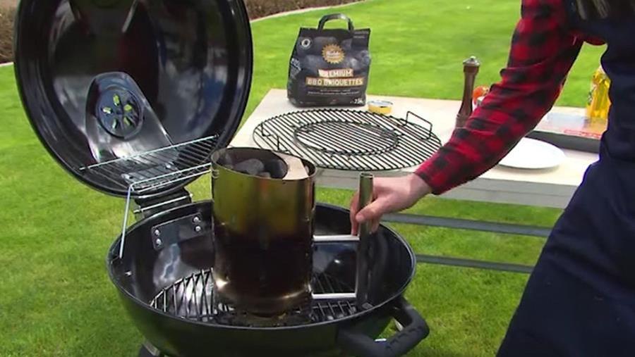 metalen barbecue