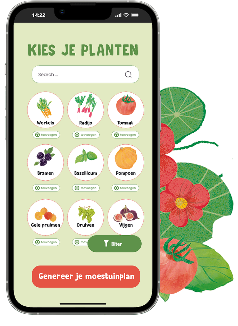 Happy Veggie Moestuinplanner