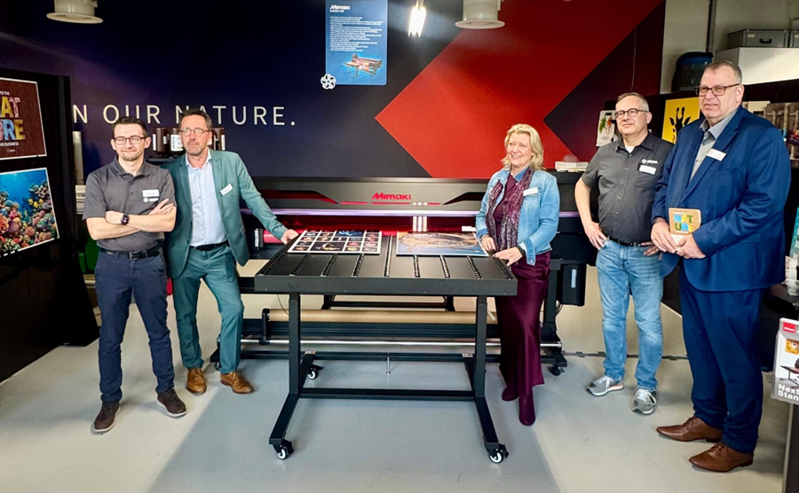 Mimaki bij Igepa