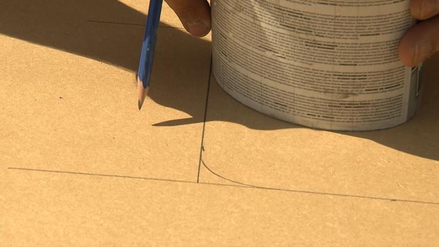 bogen houten schragen