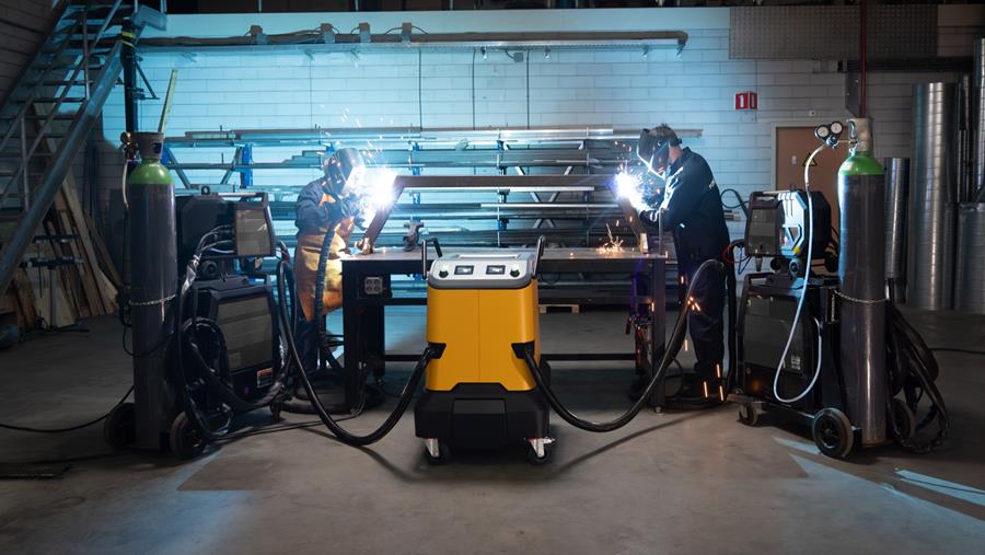 PowerJet Plymovent lasrookafzuiging